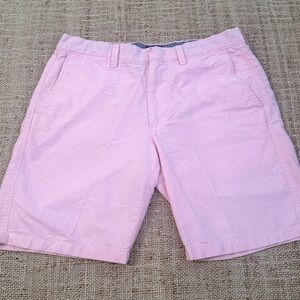J. Crew Men's Pink Oxford Cotton Pink Shorts 9 in size 32